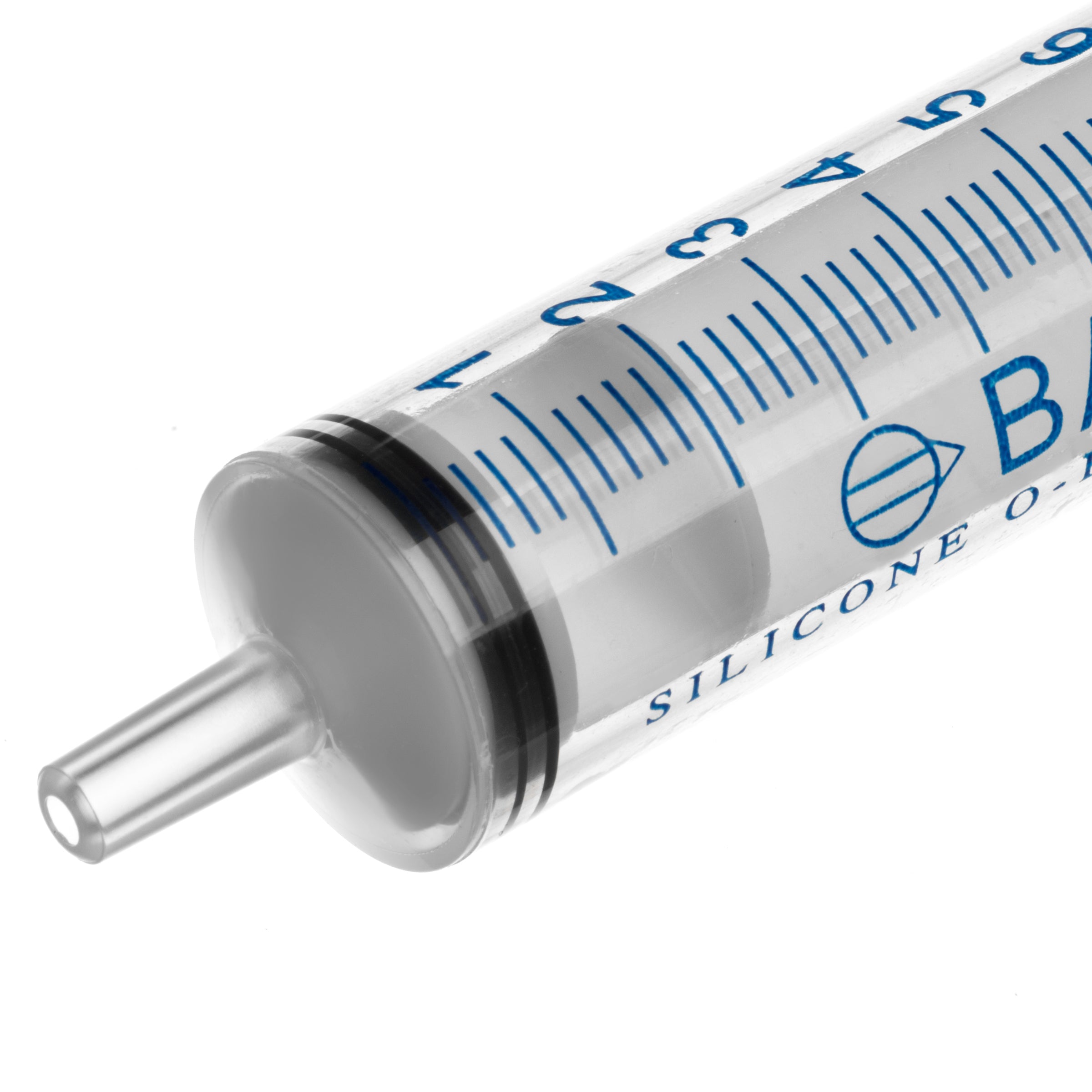 BASIK 10cc Slip Tip Syringe With A Silicone O Ring