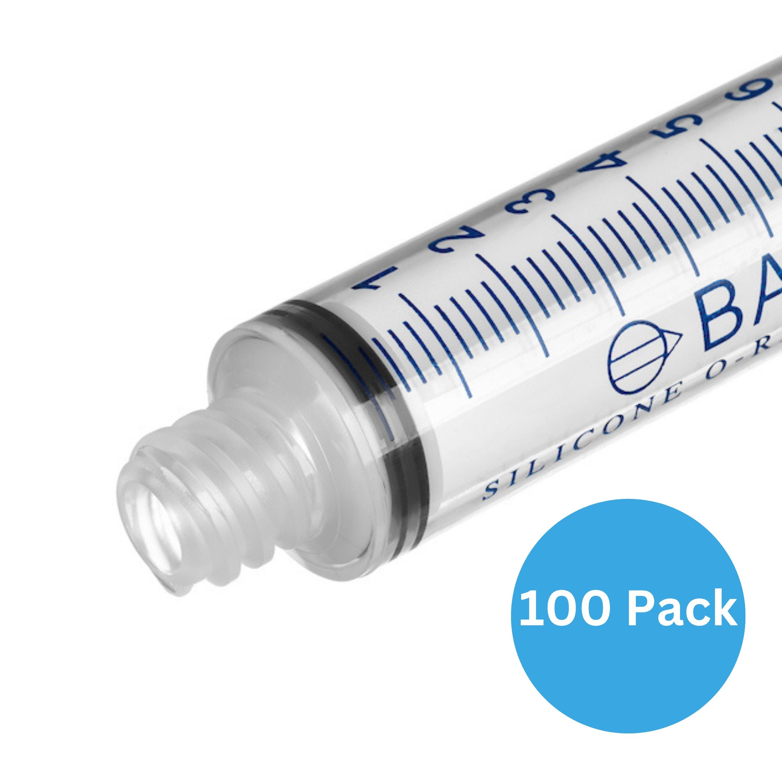 BASIK 10cc ENFit Syringe With A Silicone O Ring