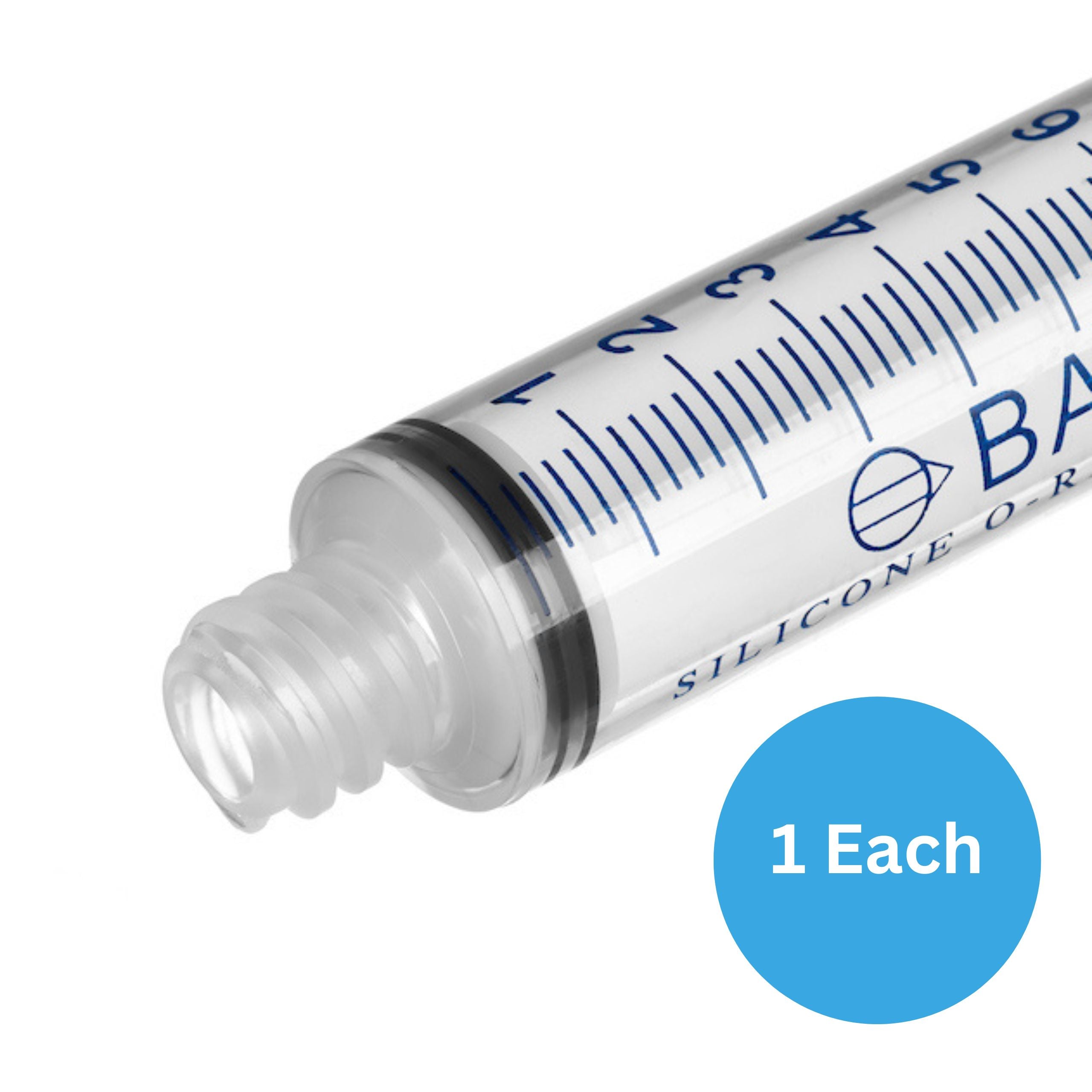 BASIK 10cc ENFit Syringe With A Silicone O Ring