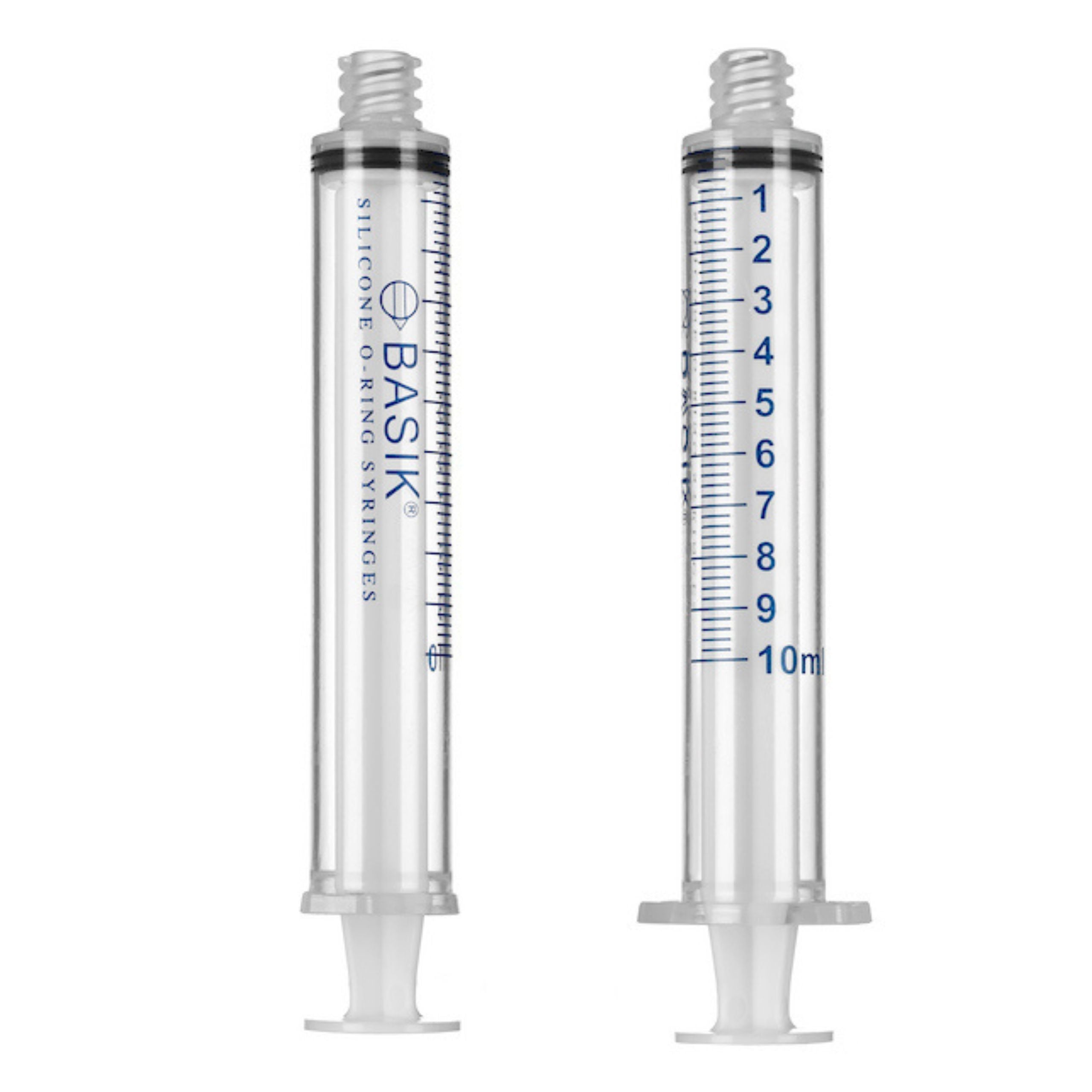 BASIK 10cc ENFit Syringe With A Silicone O Ring