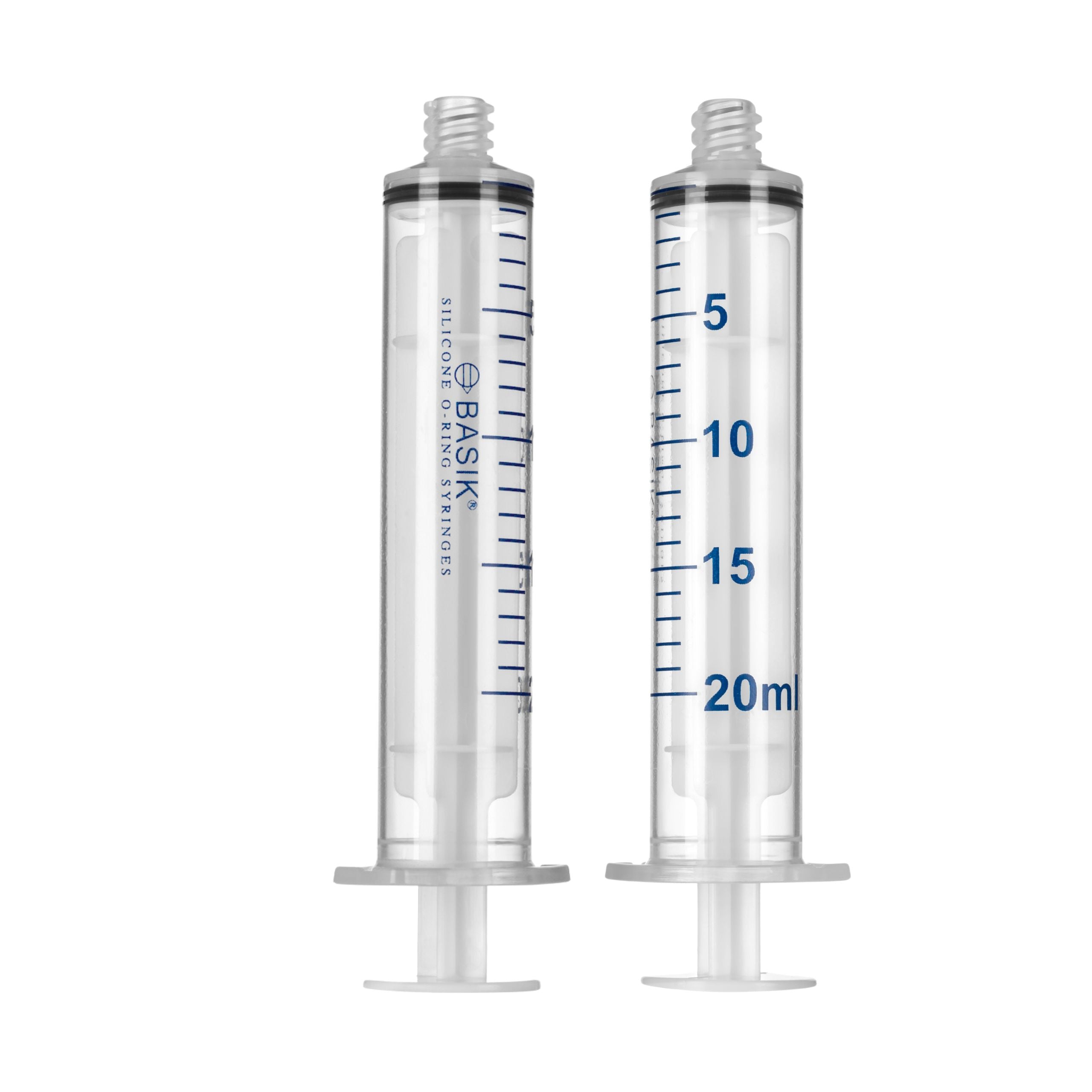 BASIK 20cc ENFit Syringe With A Silicone O Ring