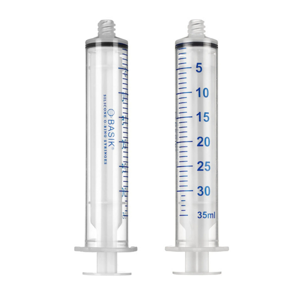 BASIK 35cc ENFit Syringe With A Silicone O Ring BASIK
