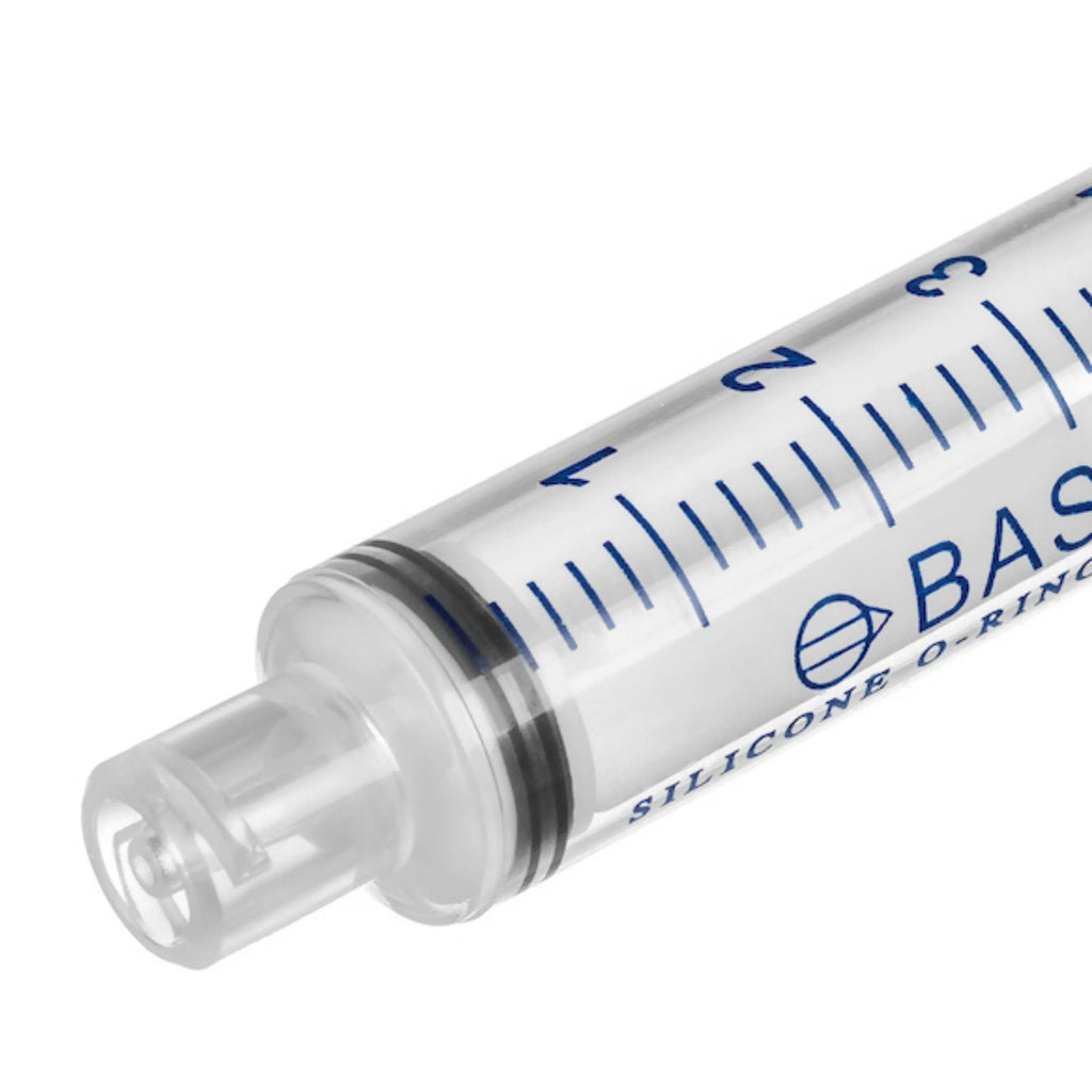 BASIK 3cc ENFit Compatible Syringe With Silicone O-Ring - ISO 80369-3 BASIK