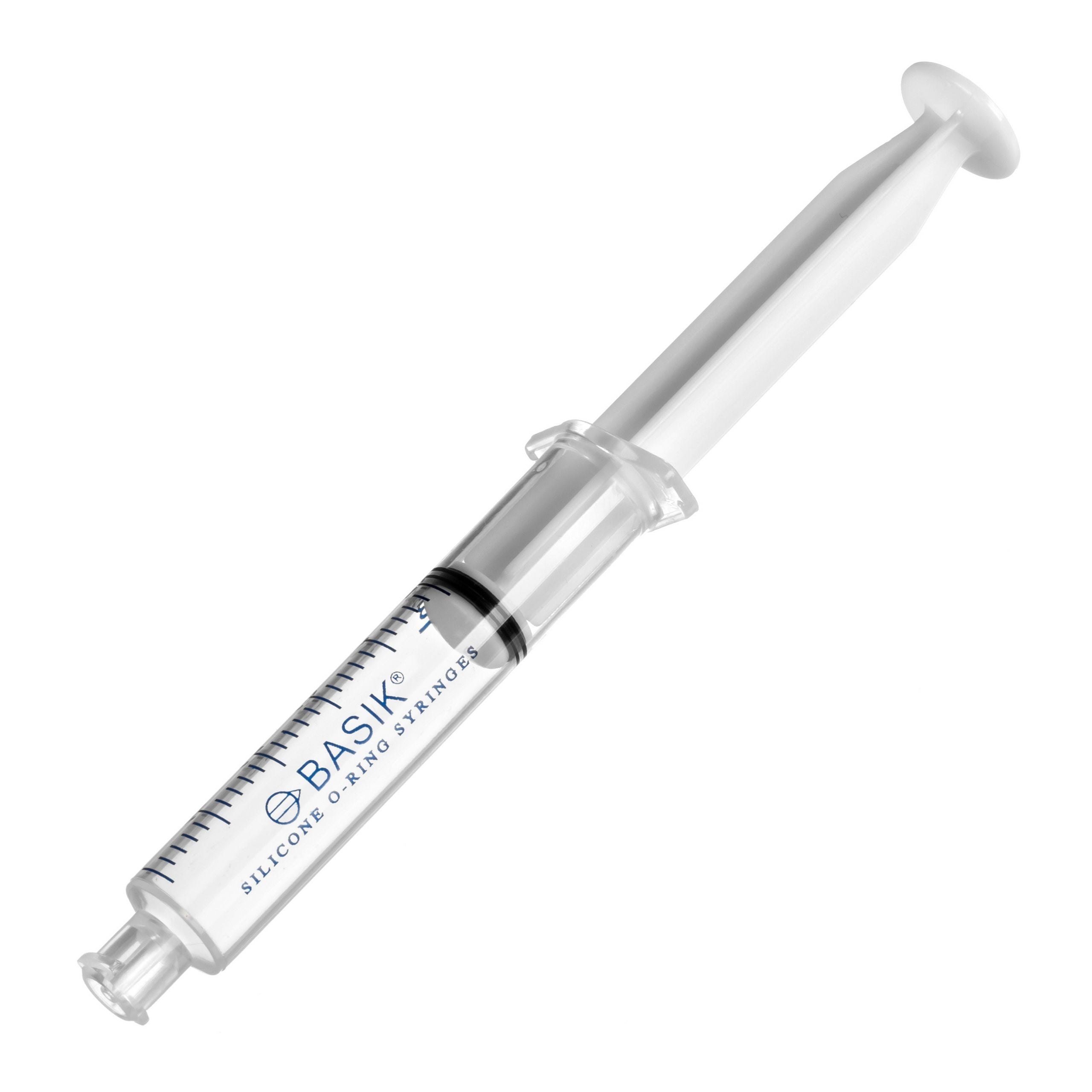 BASIK 5cc ENFit Syringe With A Silicone O Ring With Low Dose Tip And Caps