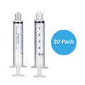 BASIK 5cc Luer Lock Syringe With Silicone O-Ring - Reusable