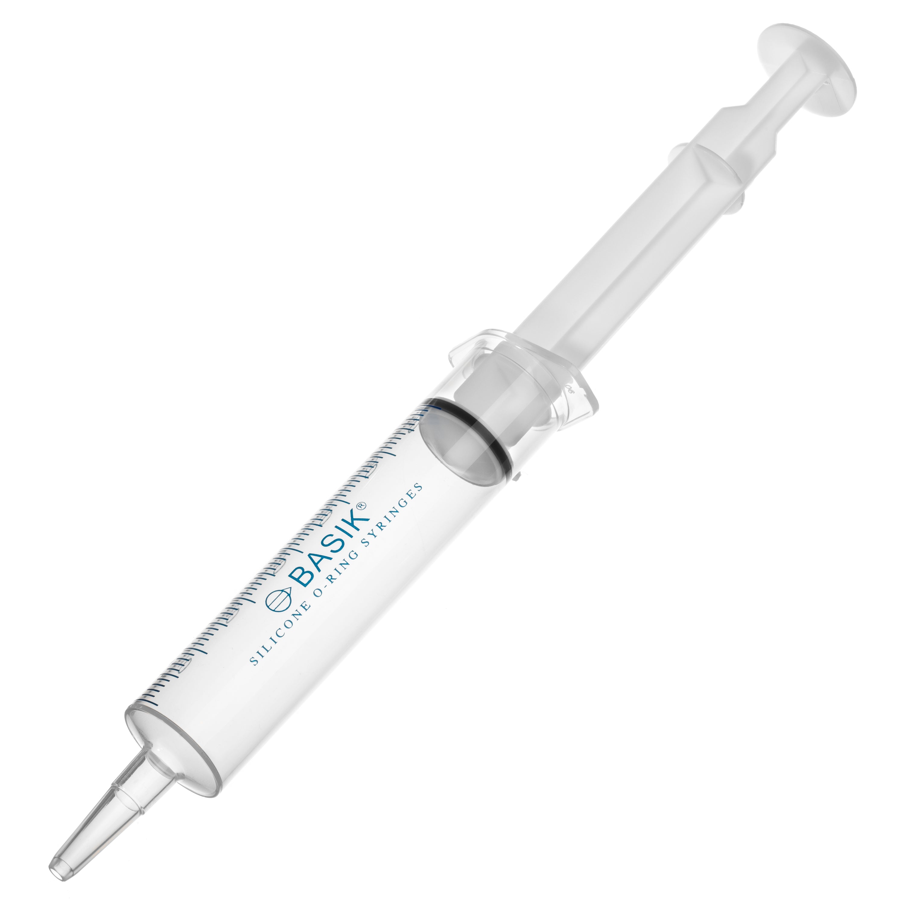 BASIK 60cc Catheter Tip Syringe With A Silicone O Ring